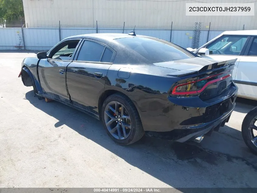 2C3CDXCT0JH237959 2018 Dodge Charger R/T