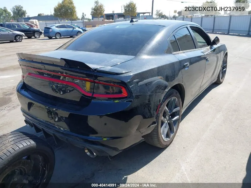 2018 Dodge Charger R/T VIN: 2C3CDXCT0JH237959 Lot: 40414991