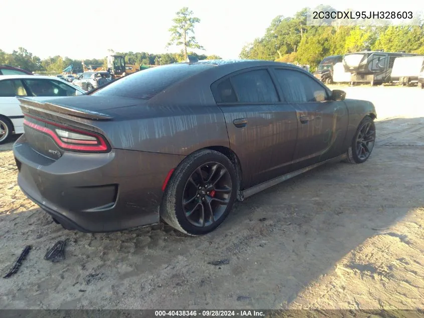 2C3CDXL95JH328603 2018 Dodge Charger Srt Hellcat