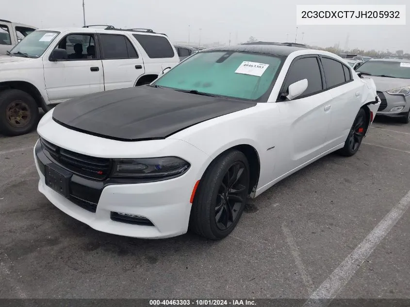 2C3CDXCT7JH205932 2018 Dodge Charger R/T