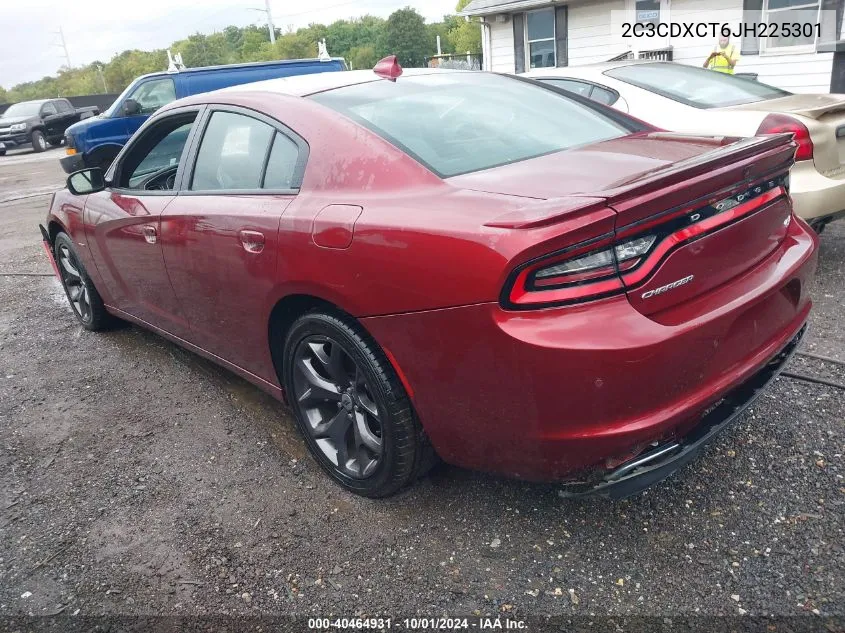 2018 Dodge Charger R/T VIN: 2C3CDXCT6JH225301 Lot: 40464931