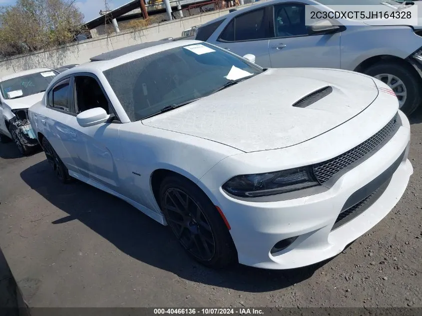 2018 Dodge Charger R/T Rwd VIN: 2C3CDXCT5JH164328 Lot: 40466136