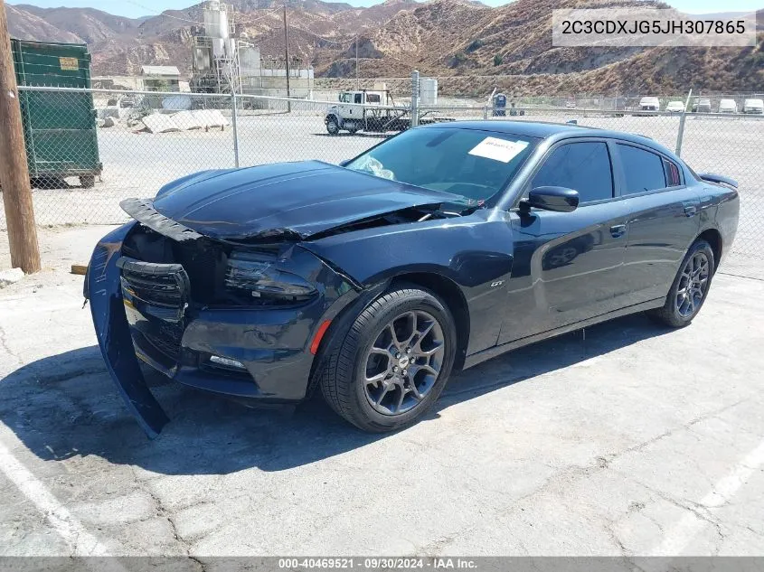 2018 Dodge Charger Gt Awd VIN: 2C3CDXJG5JH307865 Lot: 40469521