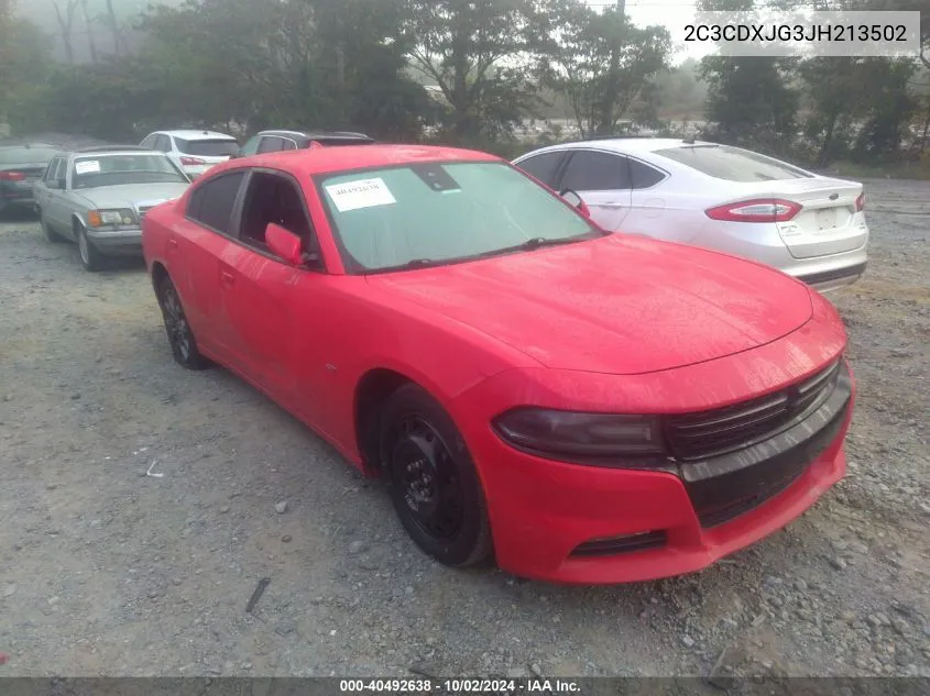 2C3CDXJG3JH213502 2018 Dodge Charger Gt Awd