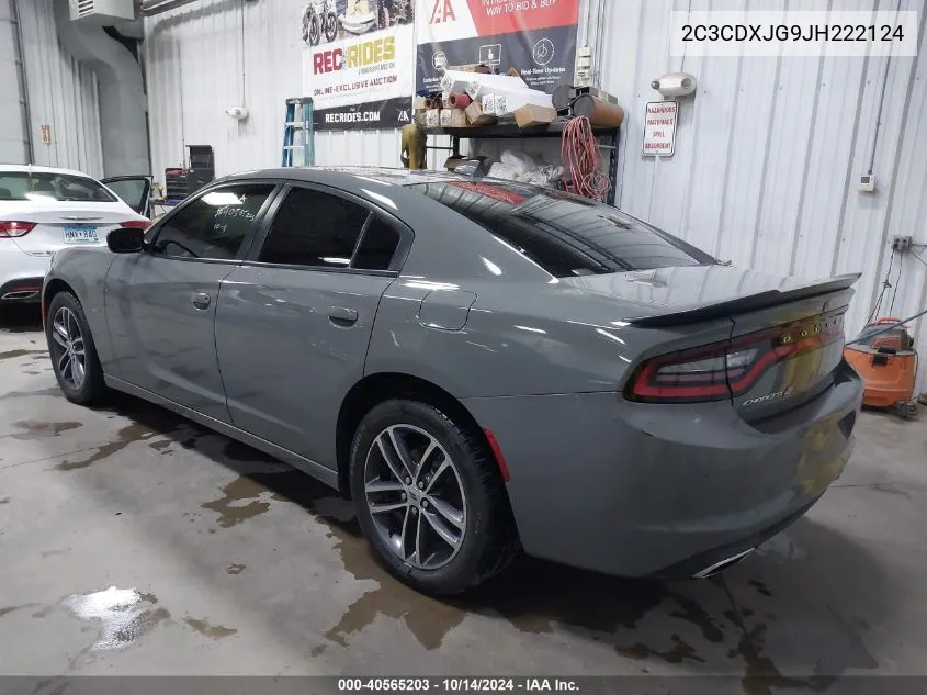 2018 Dodge Charger Gt Awd VIN: 2C3CDXJG9JH222124 Lot: 40565203