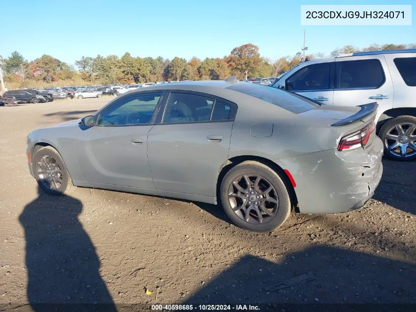 2018 Dodge Charger Gt Awd VIN: 2C3CDXJG9JH324071 Lot: 40598685