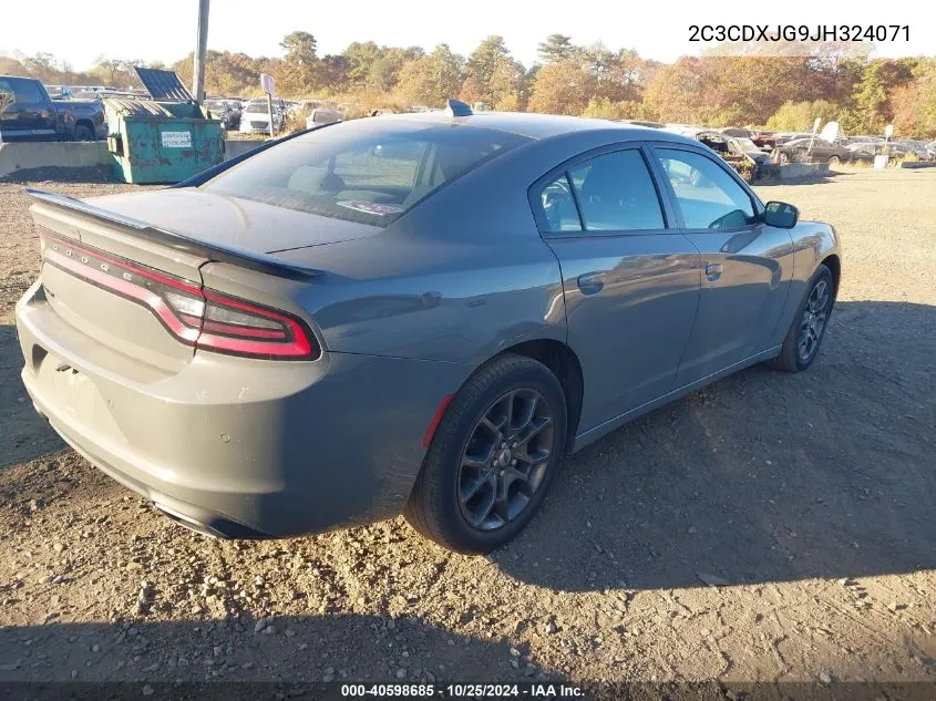 2018 Dodge Charger Gt Awd VIN: 2C3CDXJG9JH324071 Lot: 40598685