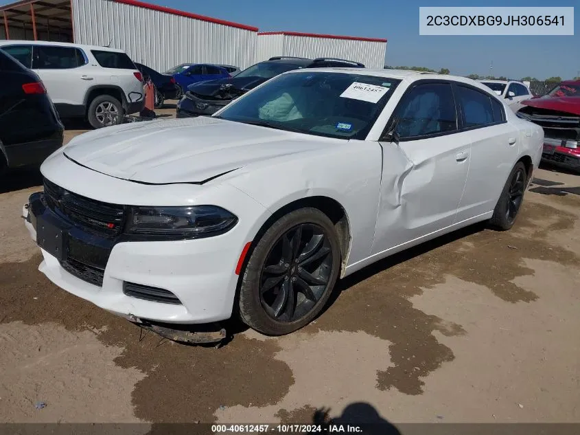 2018 Dodge Charger Sxt Rwd VIN: 2C3CDXBG9JH306541 Lot: 40612457