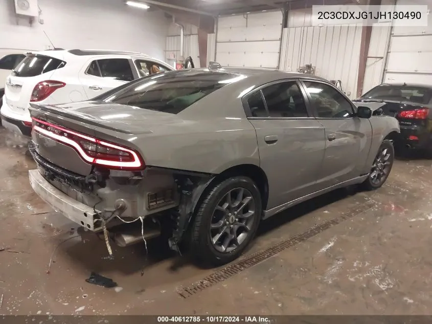 2018 Dodge Charger Gt Awd VIN: 2C3CDXJG1JH130490 Lot: 40612785