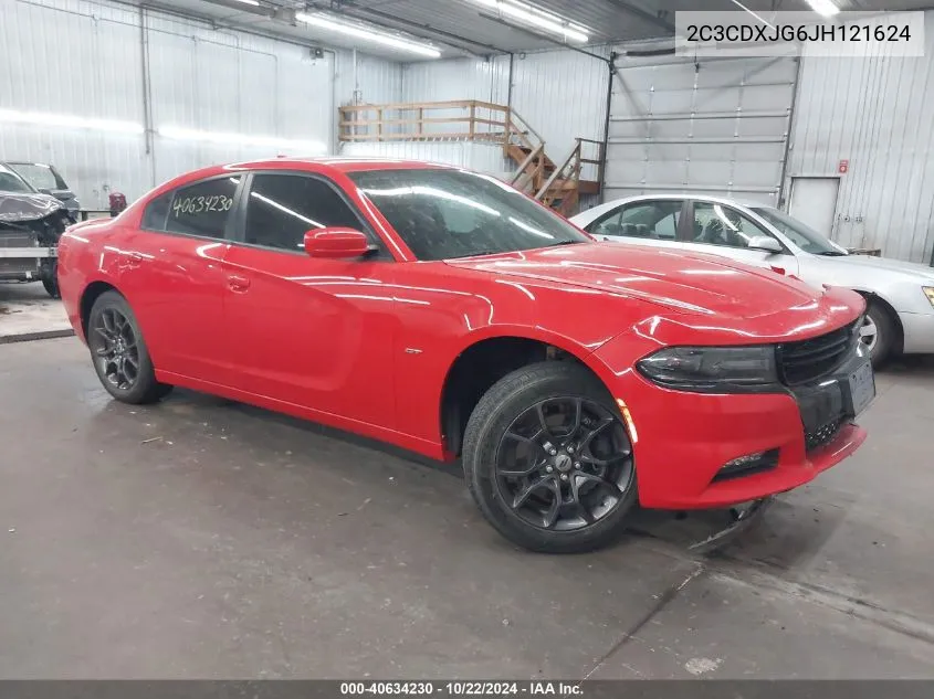 2018 Dodge Charger Gt Awd VIN: 2C3CDXJG6JH121624 Lot: 40634230