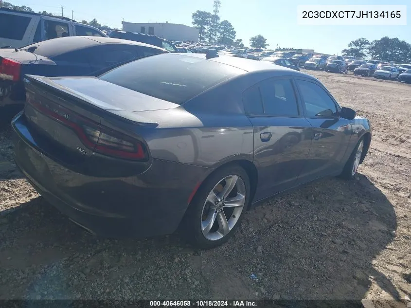 2C3CDXCT7JH134165 2018 Dodge Charger R/T Rwd