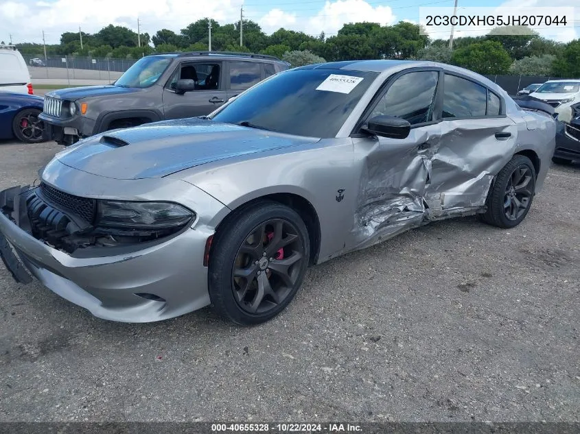 2018 Dodge Charger Sxt Plus Rwd VIN: 2C3CDXHG5JH207044 Lot: 40655328