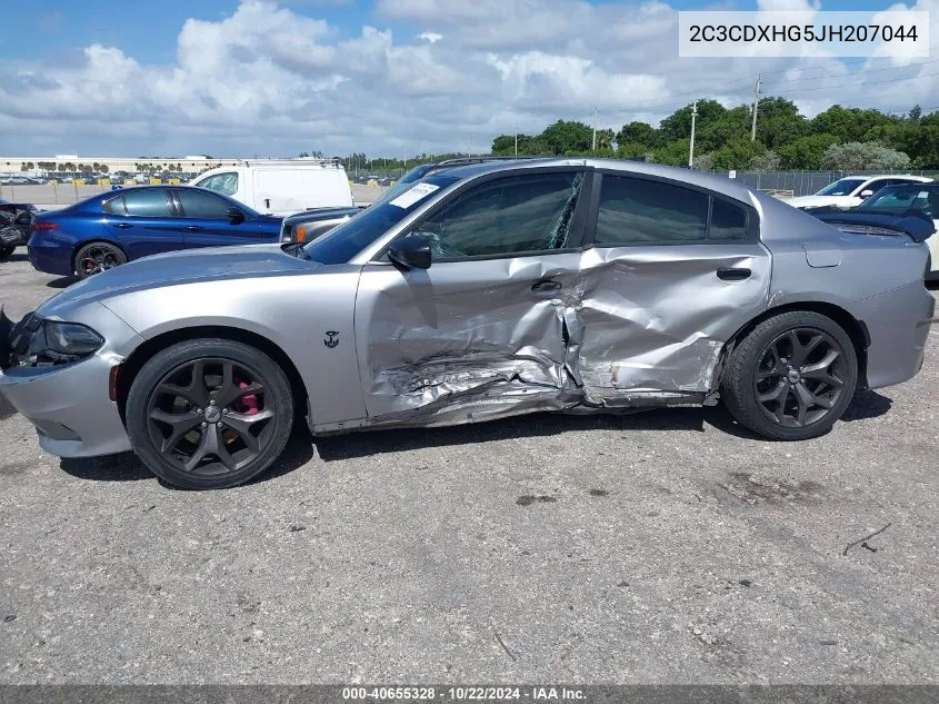 2C3CDXHG5JH207044 2018 Dodge Charger Sxt Plus Rwd