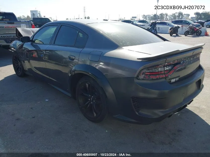 2018 Dodge Charger Sxt Rwd VIN: 2C3CDXBG9JH207072 Lot: 40655807