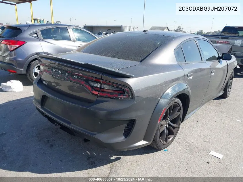 2C3CDXBG9JH207072 2018 Dodge Charger Sxt Rwd