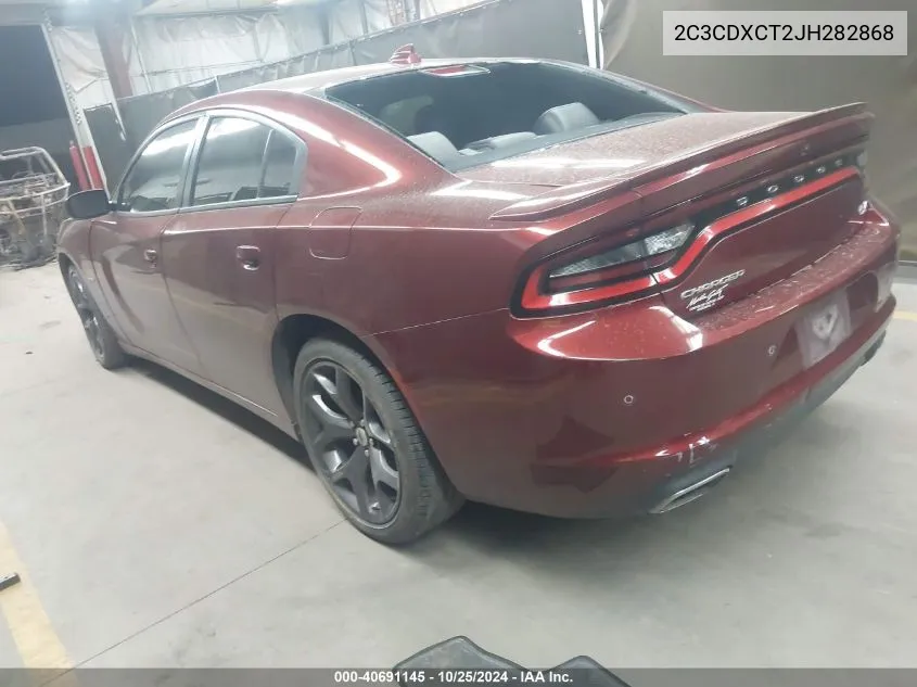 2018 Dodge Charger R/T Rwd VIN: 2C3CDXCT2JH282868 Lot: 40691145