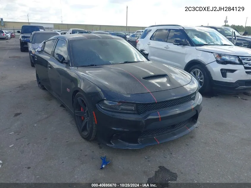 2018 Dodge Charger Srt 392 Rwd VIN: 2C3CDXEJ2JH284129 Lot: 40695670