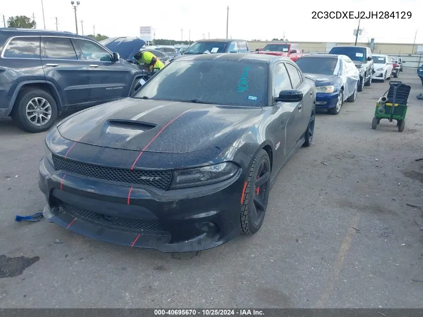 2018 Dodge Charger Srt 392 Rwd VIN: 2C3CDXEJ2JH284129 Lot: 40695670