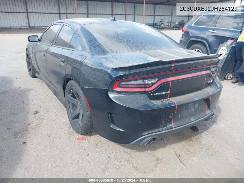 2018 Dodge Charger Srt 392 Rwd VIN: 2C3CDXEJ2JH284129 Lot: 40695670