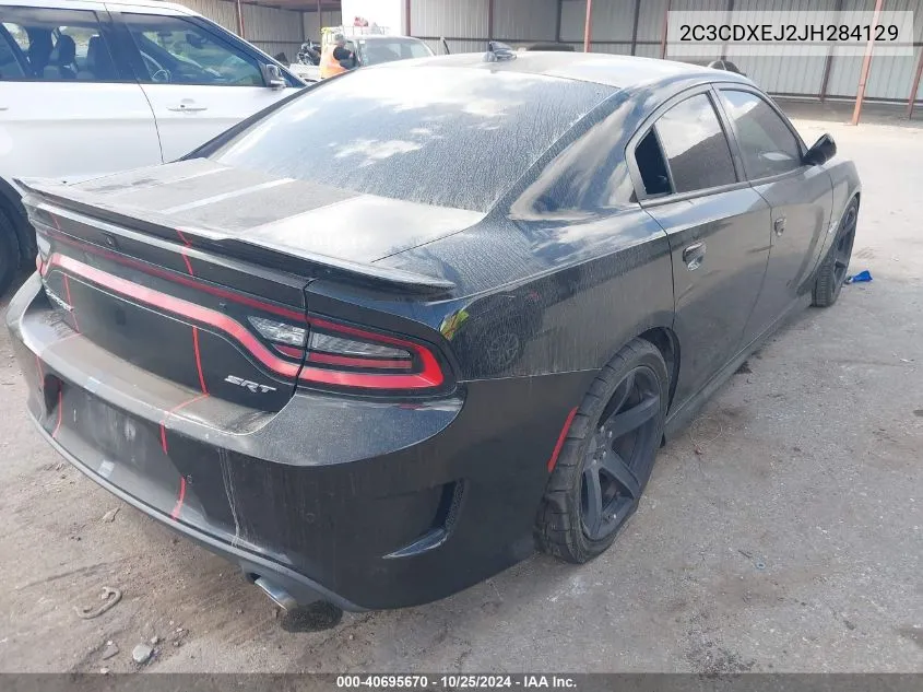 2018 Dodge Charger Srt 392 Rwd VIN: 2C3CDXEJ2JH284129 Lot: 40695670