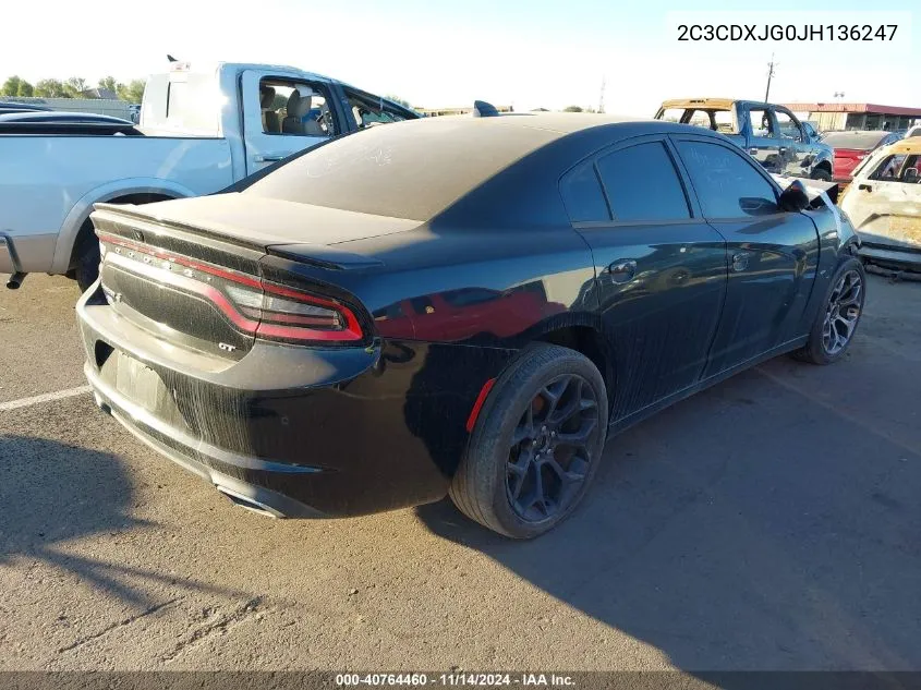 2C3CDXJG0JH136247 2018 Dodge Charger Gt Awd