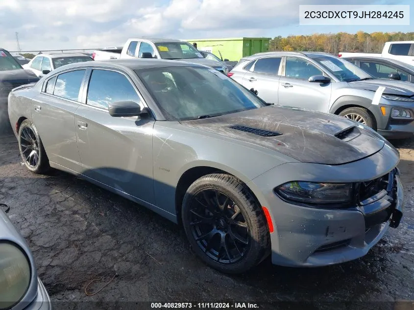 2018 Dodge Charger R/T Rwd VIN: 2C3CDXCT9JH284245 Lot: 40829573