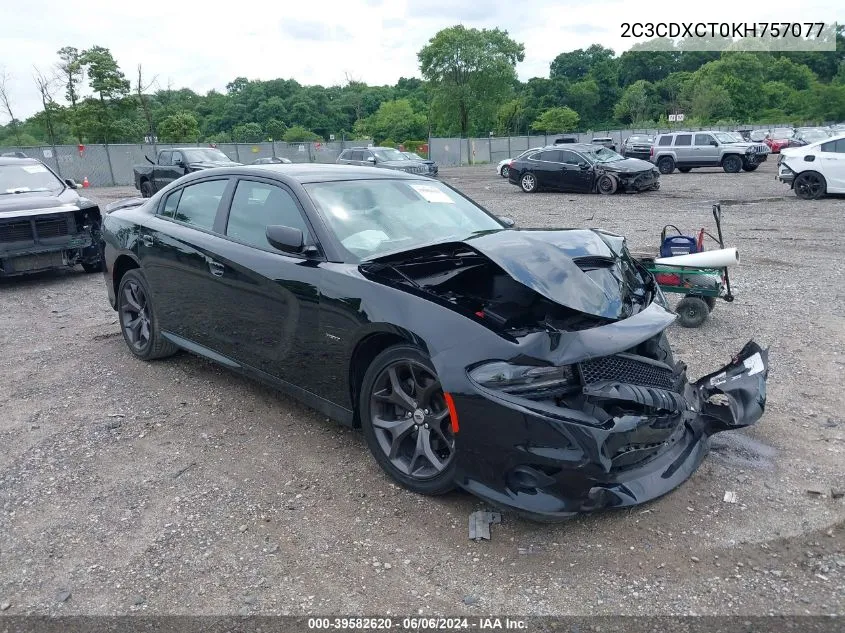 2C3CDXCT0KH757077 2019 Dodge Charger R/T Rwd