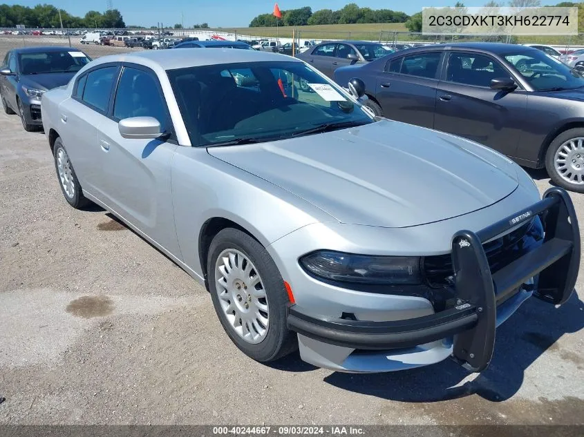 2C3CDXKT3KH622774 2019 Dodge Charger Police Awd