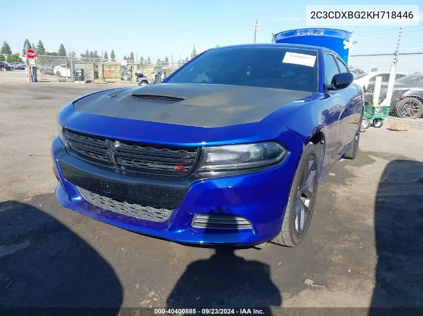 2C3CDXBG2KH718446 2019 Dodge Charger Sxt Rwd