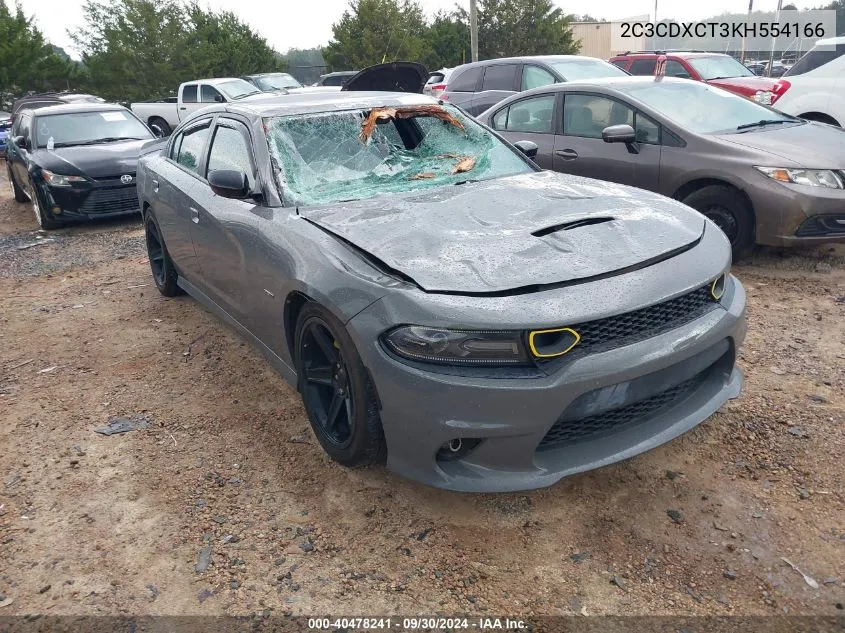 2C3CDXCT3KH554166 2019 Dodge Charger R/T Rwd