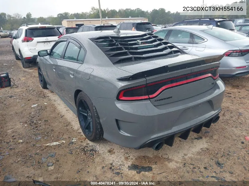 2C3CDXCT3KH554166 2019 Dodge Charger R/T Rwd