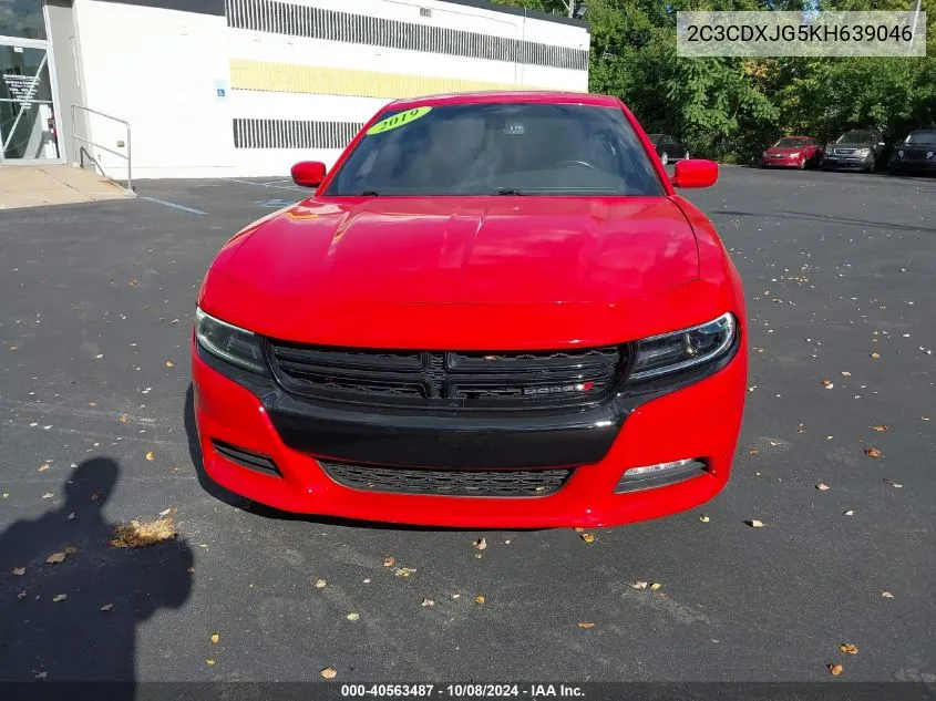 2C3CDXJG5KH639046 2019 Dodge Charger Sxt Awd