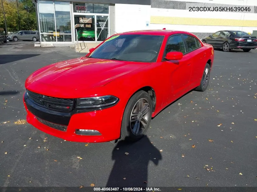 2019 Dodge Charger Sxt Awd VIN: 2C3CDXJG5KH639046 Lot: 40563487