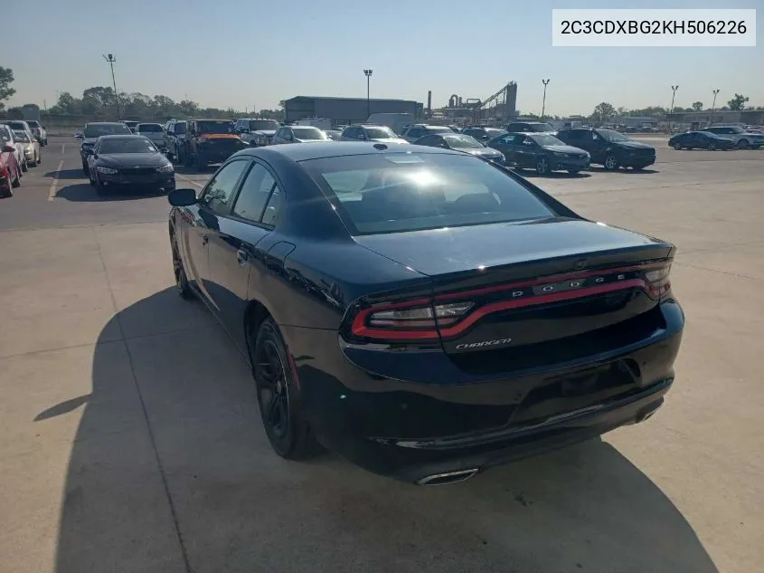 2C3CDXBG2KH506226 2019 Dodge Charger Sxt