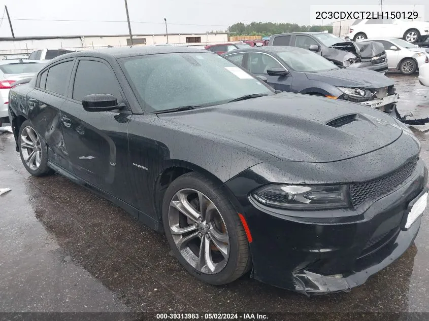 2020 Dodge Charger R/T Rwd VIN: 2C3CDXCT2LH150129 Lot: 39313983