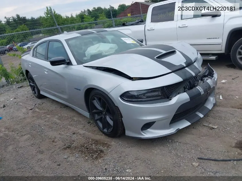 2C3CDXCT4LH220181 2020 Dodge Charger R/T Rwd