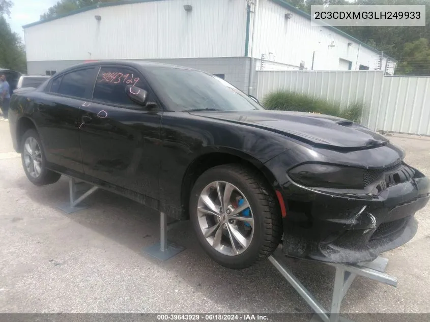 2C3CDXMG3LH249933 2020 Dodge Charger Gt Awd