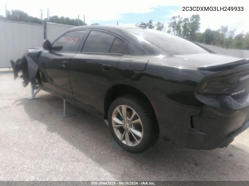 2C3CDXMG3LH249933 2020 Dodge Charger Gt Awd