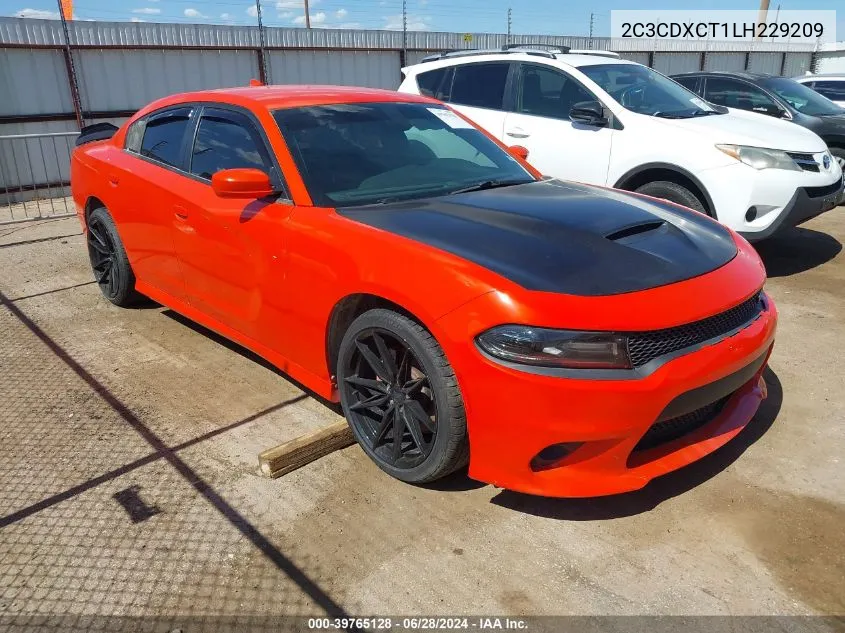 2020 Dodge Charger R/T Rwd VIN: 2C3CDXCT1LH229209 Lot: 39765128