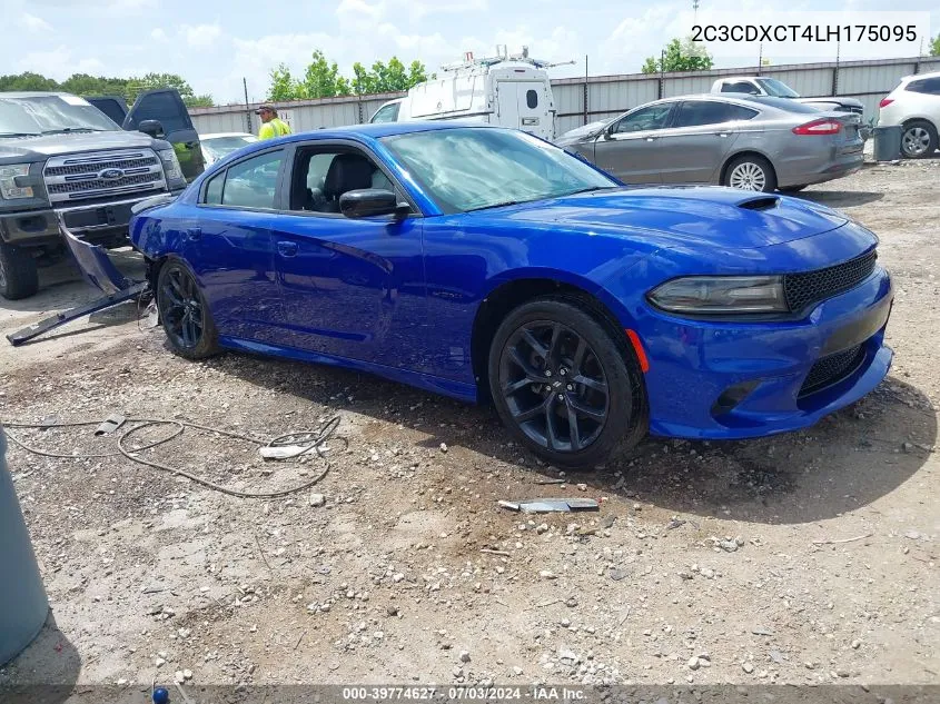 2C3CDXCT4LH175095 2020 Dodge Charger R/T Rwd