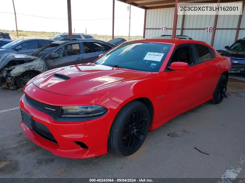 2C3CDXCT3LH162001 2020 Dodge Charger R/T Rwd