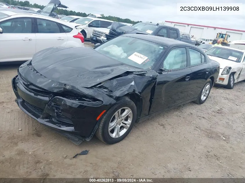 2020 Dodge Charger Sxt VIN: 2C3CDXBG9LH139908 Lot: 40262813