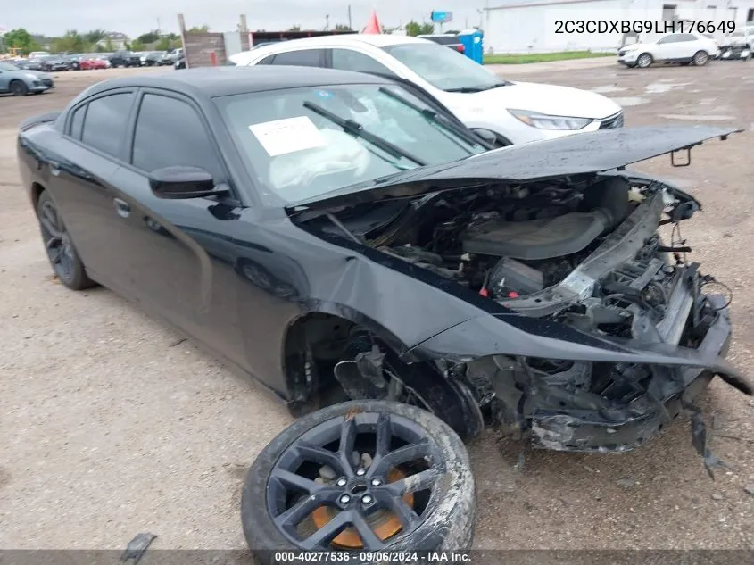 2020 Dodge Charger Sxt Rwd VIN: 2C3CDXBG9LH176649 Lot: 40277536