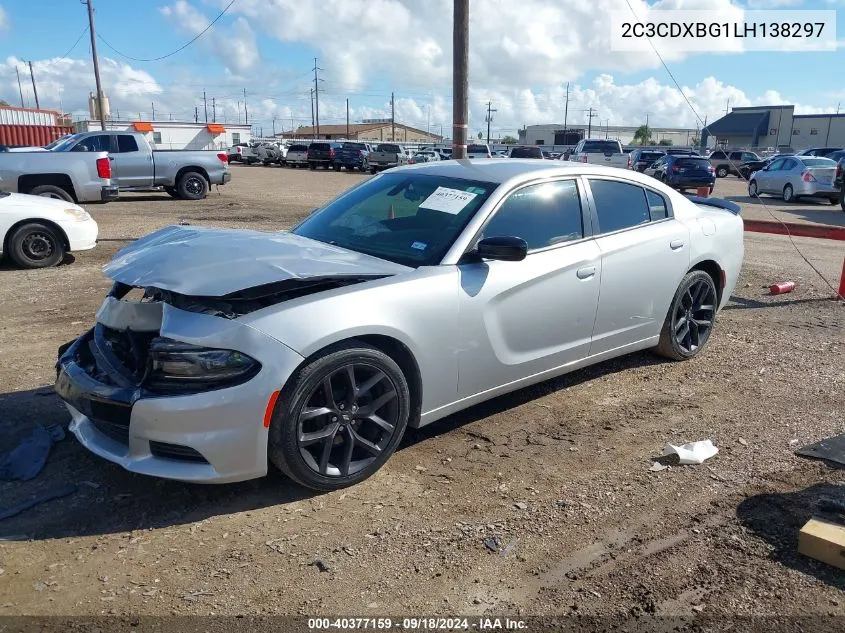 2020 Dodge Charger Sxt Rwd VIN: 2C3CDXBG1LH138297 Lot: 40377159