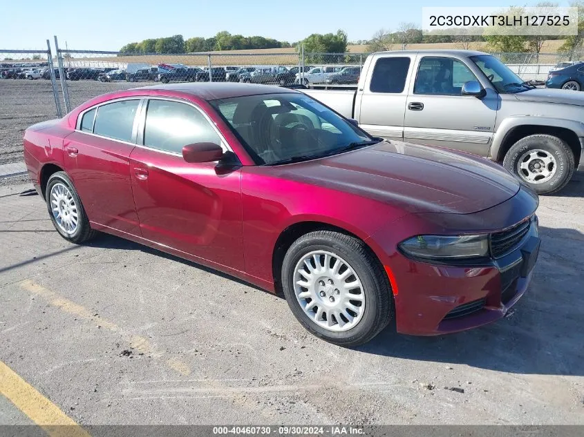 2020 Dodge Charger Police Awd VIN: 2C3CDXKT3LH127525 Lot: 40460730