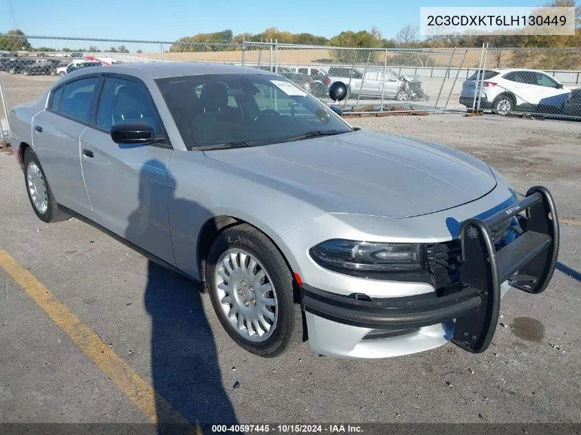 2C3CDXKT6LH130449 2020 Dodge Charger Police Awd