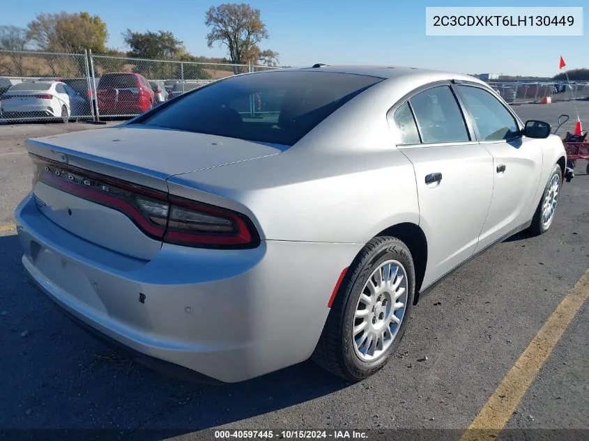 2C3CDXKT6LH130449 2020 Dodge Charger Police Awd