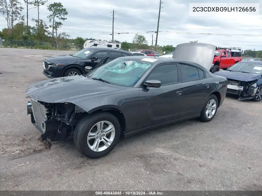 2020 Dodge Charger Sxt Rwd VIN: 2C3CDXBG9LH126656 Lot: 40643845