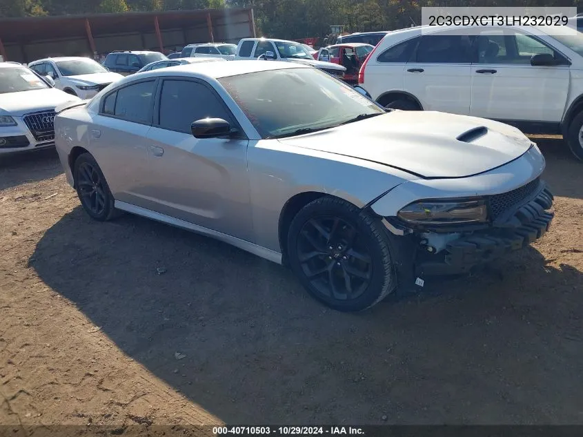 2020 Dodge Charger R/T Rwd VIN: 2C3CDXCT3LH232029 Lot: 40710503