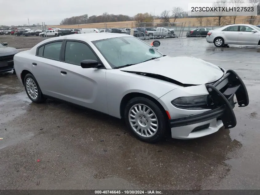 2020 Dodge Charger Police Awd VIN: 2C3CDXKTXLH127523 Lot: 40746645